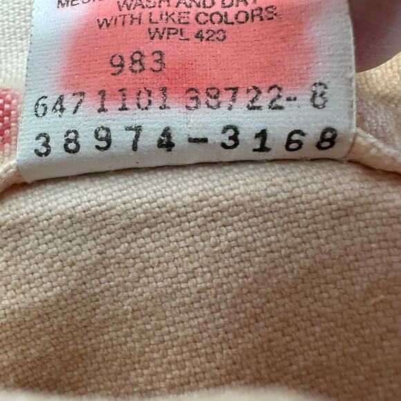 Levi's Short Womens S VTG Peach Chino Mid Rise Zip Fly Straight Pockets Casual - Picture 7 of 7